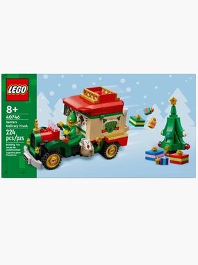 Lego | NIB SEALED Santa Delivery Truck Set - Green, Red & Gold Accents